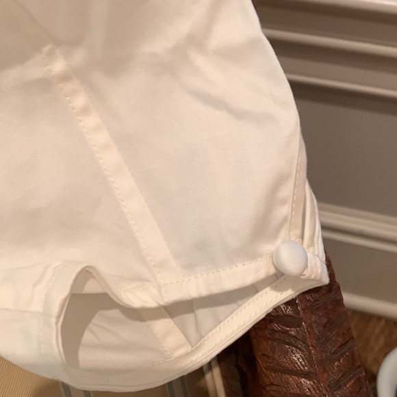 CULT GAIA ZOWIE CUT-OUT MIDI DRESS WHITE COTTON POPLIN FABRICATION SIZE 4 - Picture 11 of 16